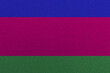 Flag of Kuban Peoples Republic, Fabric flag of Kuban Peoples Republic. Antarctica National Flag, Fabric and Texture Flag Image of Kuban Peoples Republic.
