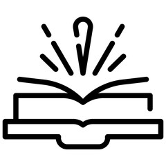 Poster - Open Book Icon