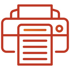 Sticker - Printer Icon