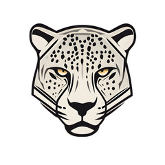 Wall Mural - Jaguar Logo Illustration Art With A Transparent Background Generative AI.