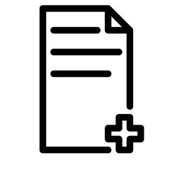 Sticker - new document icon