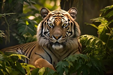 Poster - portrait of a tiger