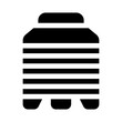 water tank glyph icon