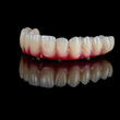 zircon bridge on 8 dental implants