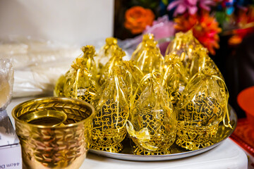 Indian Hindu wedding traditional presents and gifts