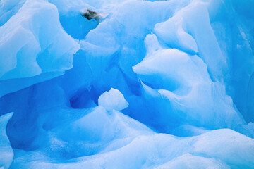  Ice formation in a glacier