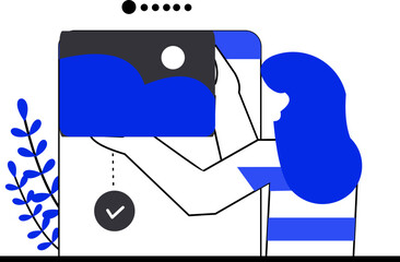 Web Development Illustration