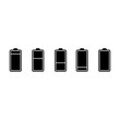 © Denys - Battery charge icon vector. indicator battery illustration symbol. accumulator logo.