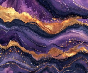 Sticker - abstract art with different patterns in oil canvas, compositions, design, created with ai