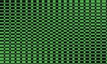 Abstract Monochrome Green Black Plaid Pattern.