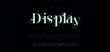© Ehtsham - Display Abstract minimal modern alphabet fonts. Typography technology vector illustration