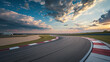 © Elaine - Curved racing track and beautiful weather