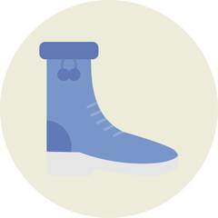 Wall Mural - Rain Boots Icon