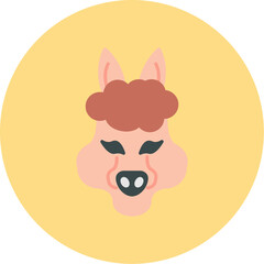 Sticker - Alpaca Icon