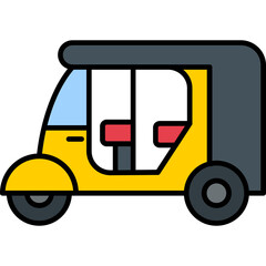 Poster - Rickshaw Icon