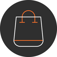 Canvas Print - Shopping Bag Icon