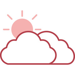 Sticker - Cloudy Icon