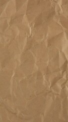 Wall Mural - Stop motion of brown crumpled paper texture background