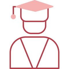 Canvas Print - Graduate Icon