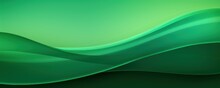 Abstract Green Gradient Background