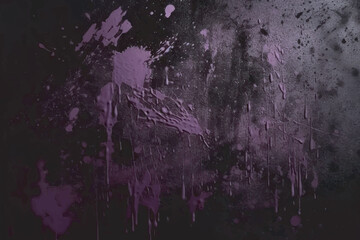 Canvas Print - Violet color abstract dirty grunge background