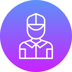 Poster - Delivery Man Icon