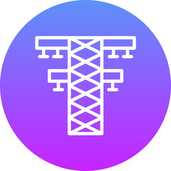 Poster - Electric Tower Icon