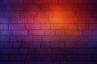 Brick orange violet glow blurred abstract gradient on dark grainy background