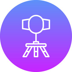 Sticker - Camera Reflector Icon