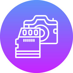 Sticker - Camera Drive Icon