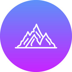 Poster - Mountains Icon