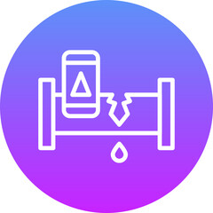 Wall Mural - Leak Detector Icon