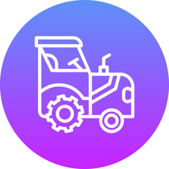 Poster - Tractor Icon