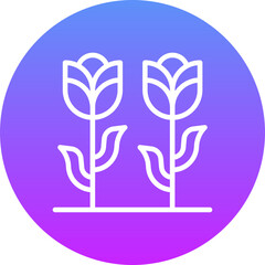 Sticker - Tulip Icon