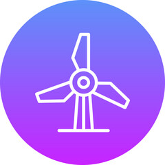 Sticker - Windmill Icon