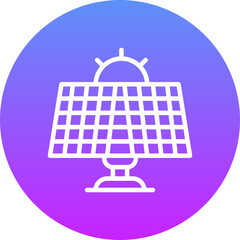 Sticker - Solar Energy Icon