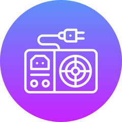 Poster - Power Supply Icon