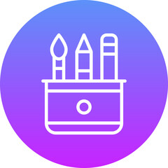 Sticker - Pencil Cup Icon