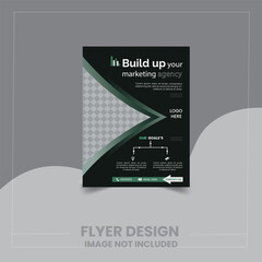 corporate flyer design template 