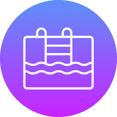 Poster - Swimming Pool Icon