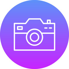 Wall Mural - Photo Camera Icon