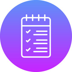 Canvas Print - Tasks Icon