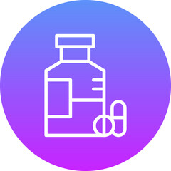 Poster - Pills Bottle Icon