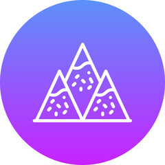 Sticker - Mountains Icon