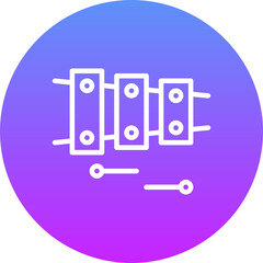 Canvas Print - Xylophone Icon