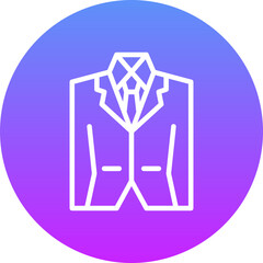 Poster - Wedding Men Suit Icon