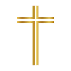 Christian cross Celtic cross Crucifix, christian cross, christianity, gold, golden cross vector