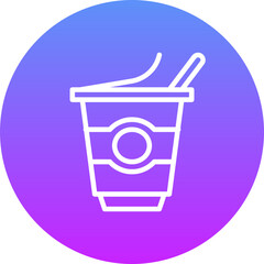 Sticker - Yogurt Icon