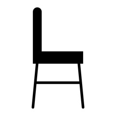 Canvas Print - Chair Icon of Computer and Hardware iconset.