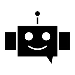 Poster - Chat Bot Icon of Coding and Development iconset.